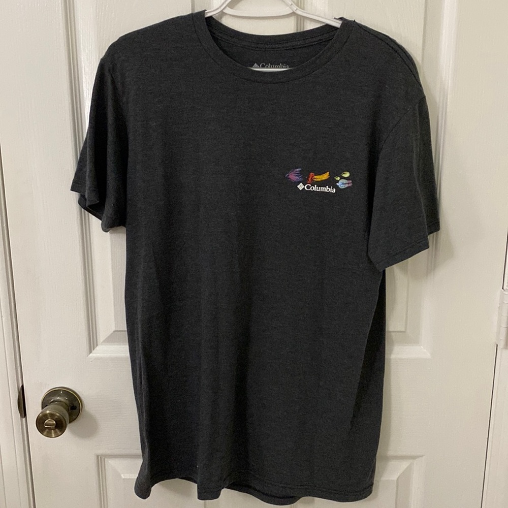 Columbia Periodic Table of Fishing T-shirt.